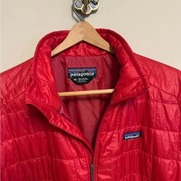 Patagonia Nano Puff Jacket – Red – Men’s XL - Picture 2 of 9